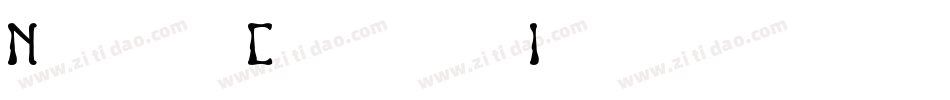 Nouveau-Condensed Italic字体转换